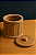 Pote Erva Mate Marrom em MDF - Imagem 3