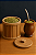 Pote Erva Mate Marrom em MDF - Imagem 4