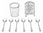 Conjunto 6 Colher Com Suporte Crystal - Imagem 3