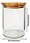 Pote Hermético Tampa de Bambu 800ml - Imagem 4