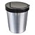 Lixeira Com Tampa 10L Tipo Inox - Imagem 6