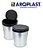 Lixeira Com Tampa 10L Tipo Inox - Imagem 7
