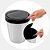 Lixeira Com Tampa 10L Tipo Inox - Imagem 11