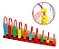 Brinquedo Educativo Ábaco 10 Hastes - Imagem 3