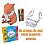 Boneco Capivara Cofrinho Vinil - Imagem 4