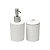 Conjunto para Banheiro 2 Pçs Lyor Branco - Imagem 1
