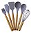 Kit Silicone Cabo Bambu Cinza - Imagem 3