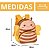 Mochila Escolar Abelhinha Costas - Imagem 3