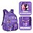 Mochila Escolar Infantil Roxa Rebecca BonBon - Imagem 4