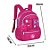 Mochila Escolar Infantil Rosa Luluca - Imagem 2