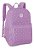 Mochila Escolar Clio Roxa Com Bolinha - Imagem 1