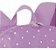 Mochila Escolar Clio Roxa Com Bolinha - Imagem 3