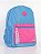 Mochila Escolar Clio Azul e Rosa - Imagem 2