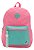 Mochila Escolar Clio Azul e Rosa - Imagem 1