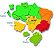 Brinquedo Mapa do Brasil 3D - Imagem 3