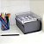 Organizador Fichário Acrimet 4x6 Cristal - Imagem 3