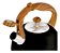 Chaleira 2,5L Wood Preta Mor - Imagem 3