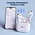 Fone de Ouvido Sem Fio Branco Inova - Imagem 4