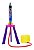 Brinquedo Infantil Foguete Apollo - Imagem 2