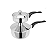 Cuscuzeira Individual Lyor Aço Inox - Imagem 1