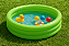 Banheira Inflável 130 Litros Piscina Verde - Imagem 2