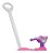 Triciclo Rosa Infantil Com Empurrador - Imagem 3