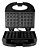 Máquina de Waffle 127V 750W Antiaderente - Imagem 4