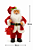 Boneco Papai Noel em Pé 30cm - Imagem 3