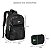 Kit Mochila E Estojo Preto Da Loud Escolar - Imagem 4