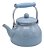Chaleira Esmaltada Grafite Azul 2,5L - Imagem 1