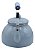 Chaleira Esmaltada Grafite Azul 2,5L - Imagem 3