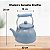 Chaleira Esmaltada Grafite Azul 2,5L - Imagem 5