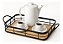 Bandeja de Bamboo C/ Metal Rio Home - Imagem 1