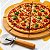 Tábua Para Pizza Em Bambu Com Cortador Prático Elegante - Imagem 4