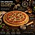 Tábua Para Pizza Em Bambu Com Cortador Prático Elegante - Imagem 5