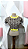 Blusinha cropeed crochê leopardo TAM M - Imagem 1