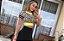 Blusinha cropeed crochê leopardo TAM M - Imagem 2