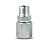 Niple ALUMINIO 1/8 - 8mm PU (BOLSA) - Imagem 1