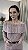 Blusa Tricô Ombro a Ombro - Rose - Imagem 1