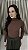 Blusa Tricô Básica - Marrom - Imagem 1