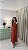Vestido Midi Decote Nadador - Vermelho - Imagem 5