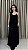 Vestido Longo Gotas - Preto - Imagem 1