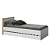 Cama de Solteiro + Cama Auxiliar Coleção Wood - Imagem 1
