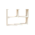 Nicho Com Prateleira Divisória Decoração Branco Còd.801 - Imagem 2