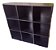 Armário Colmeia Expositor Estante 9 Nichos Prateleiras Divisórias Preto Cód.309 - Imagem 5