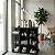 Balcão Central Com Nichos Para Loja Comércio Modular Preto Cód.206 - Imagem 2
