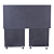 Escrivaninha Multiuso Dobrável Home Office Preto Cód.701 - Imagem 3