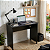 Escrivaninha Multiuso Dobrável Home Office Preto Cód.701 - Imagem 1