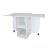 Mesa Bancada Dobrável Para Corte e Costura De Tecidos Branco Cód.704 - Imagem 7