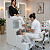 Cadeira Alta Para Pedicure Manicure Cadeirão Salão Esmalte Branco Cód.1200 - Imagem 2